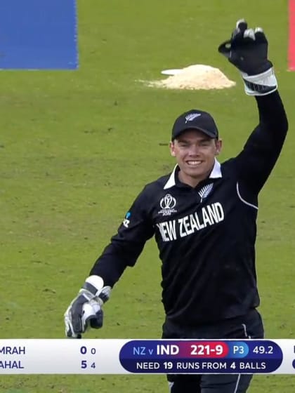 CWC19 SF: IND v NZ – Chahal is the last man to fall