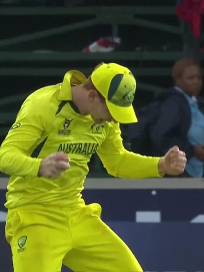 Murugan Abhishek with a Batting vs. Australia