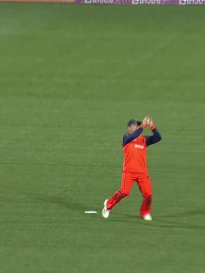 Wicket - Basil Hameed - United-Arab-Emirates v Netherlands ICC T20WC 2022