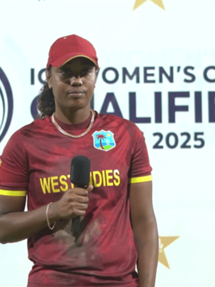 Hayley Matthews Post-Match Interview | WCWCQ 2025 | 19th April 2025