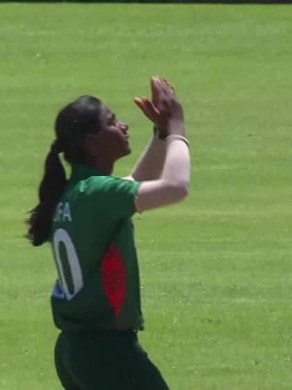 Wicket - Lucy-Hamilton - Australia U19s Women v Bangladesh U19s Women ICC U19W T20WC 2023