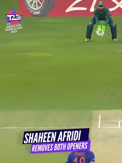 Nissan Play of the Tournament: Shaheen Afridi vs India