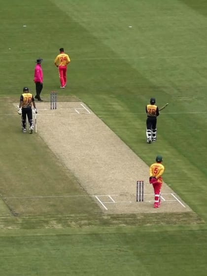 Wicket - Dhananjaya Silva - Sri Lanka v Zimbabwe ICC T20WC 2022