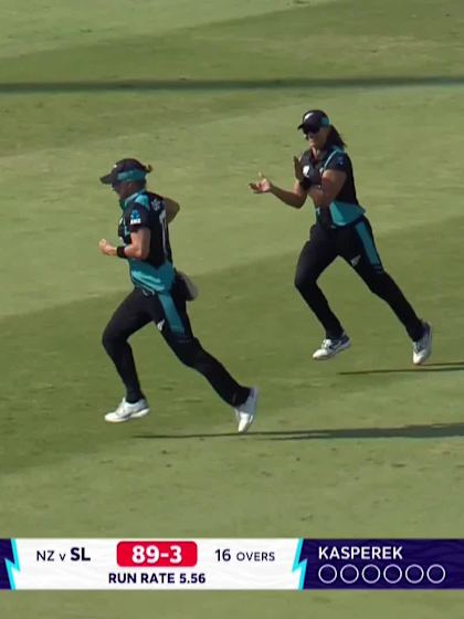 Anushka Sanjeewani - Wicket - New Zealand vs Sri Lanka