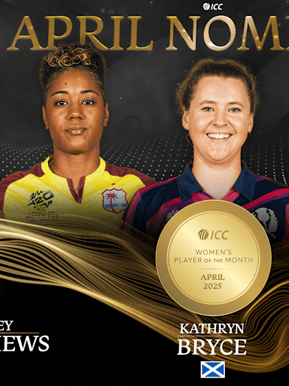 ICC Women’s Player of the Month shortlist for April 2025 unveiled