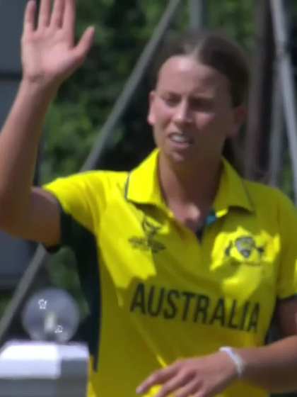 E Deane with a Batting vs Australia Women Under-19