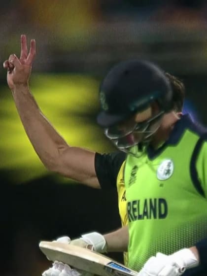 Wicket - Gareth Delany - Australia v Ireland ICC T20WC 2022