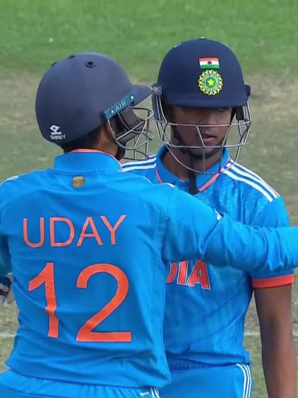 Sachin Dhas with a Four vs. South Africa