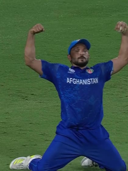 Ashton Agar - Wicket - Afghanistan vs Australia