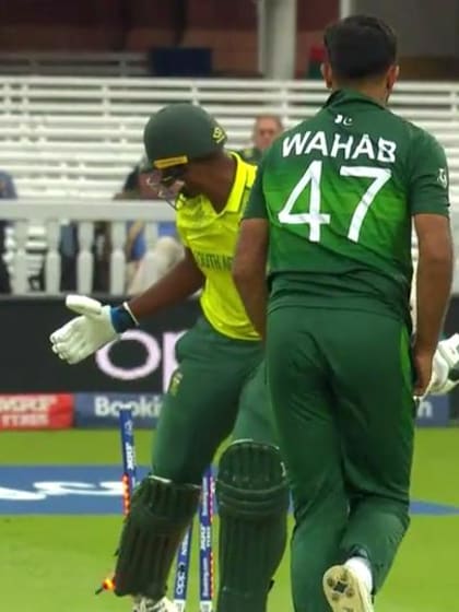 CWC19: Pak v SA - Ngidi is the third batsman to be bowled by Wahab