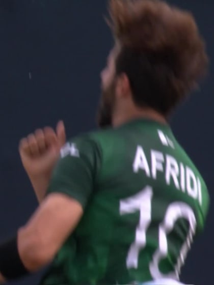 Andy Balbirnie - Wicket - Pakistan vs Ireland