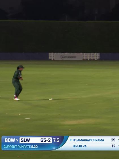 Harshitha Madhavi - Wicket - Sri Lanka Women vs Bangladesh Women