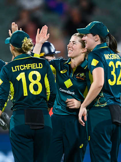 Australia remain on top while Thailand climb up in the annual T20I rankings update