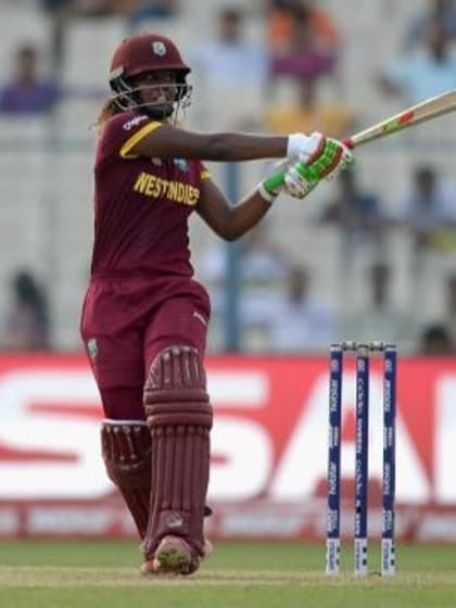 Matthews hits biggest six of Women's #WT20