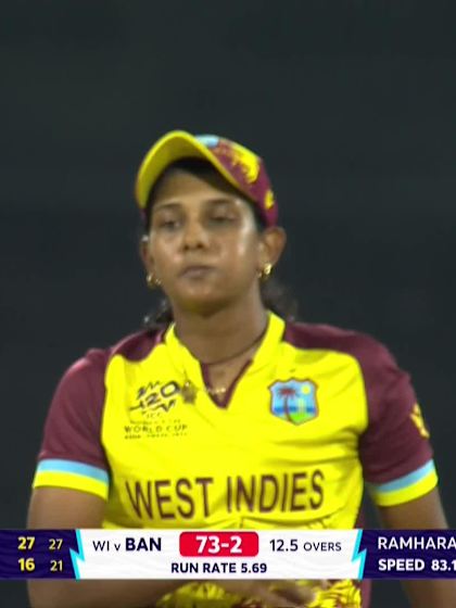 Sobhana Mostary - Wicket - Bangladesh vs West Indies