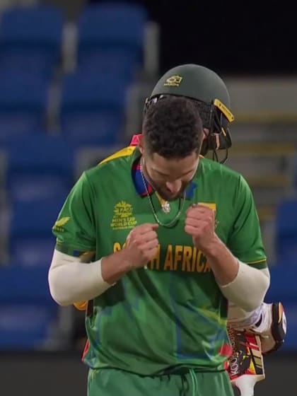 Wicket - Craig Ervine - South-Africa v Zimbabwe ICC T20WC 2022