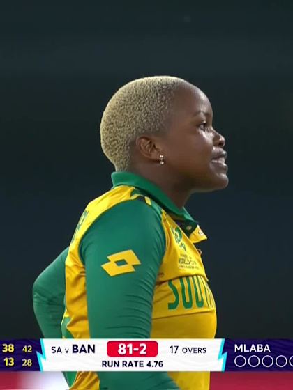 Sobhana Mostary - Wicket - Bangladesh vs South Africa