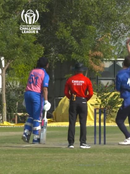 CWC Challenge League B: Bermuda v Italy – Kamau Leverock blitz, smashes 40 off 15