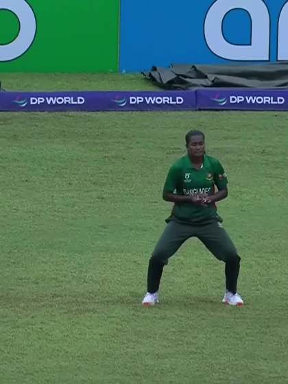 S Ramnath with a Batting vs Bangladesh Women Under-19