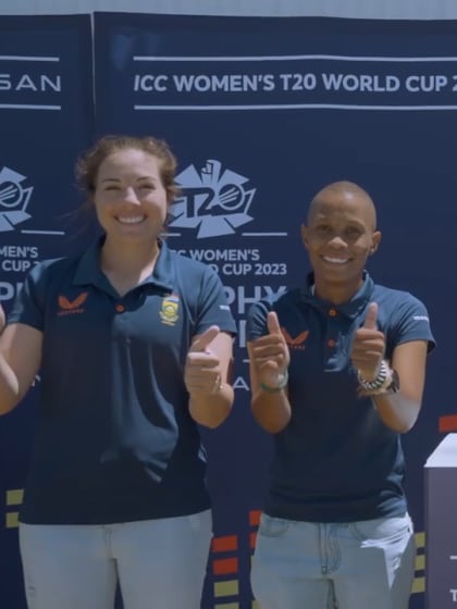 A day out with the stars | ICC Women’s T20 World Cup Trophy Tour 2023
