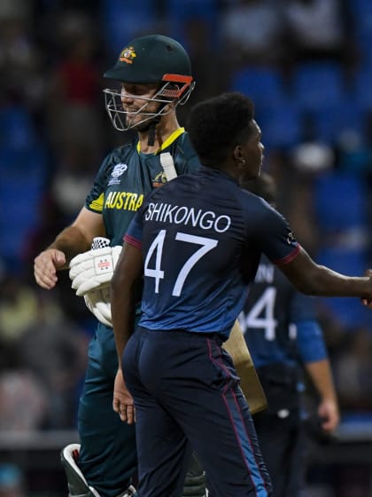 Unbeaten Australia secure spot in T20 World Cup second round, proving too strong for Namibia