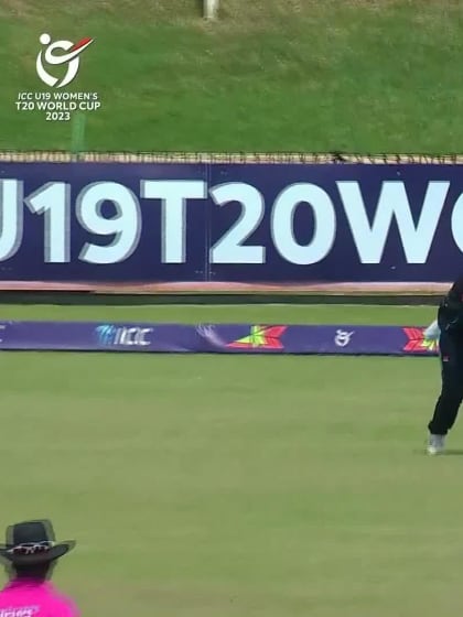 Wicket-Ashmini-Munisar-New-Zealand-U19s-Women v West-Indies-U19s-Women ICC U19W T20WC 2023