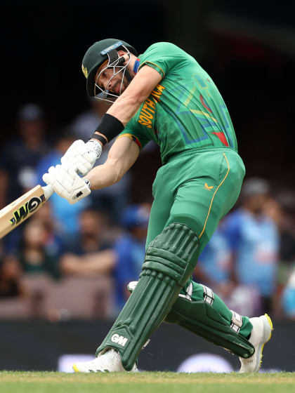 Wicket - Aiden Markram - South-Africa v Bangladesh ICC T20WC 2022