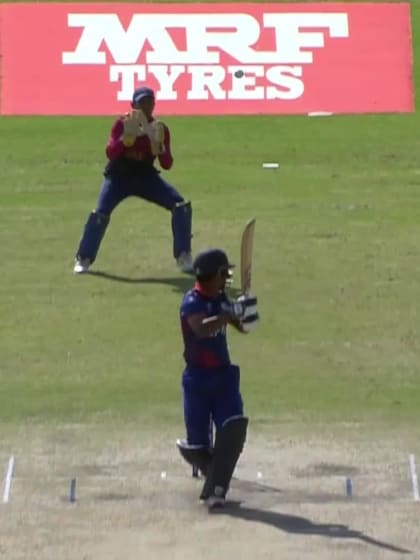 Rohit Paudel - Wicket - Nepal vs UAE