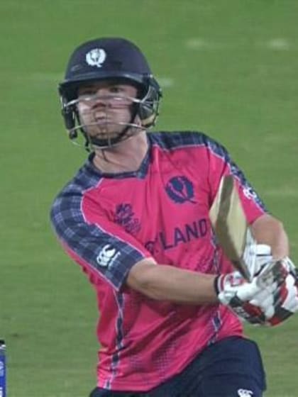 Matthew Cross Match Hero for Scotland v AFG ICC WT20 2016