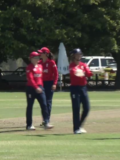 Wicket-Maddy-Green-England-Women v New-Zealand-Women ICC T20WC 2023