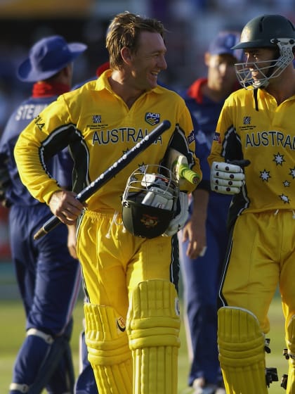 Andy Bichel's brilliance with bat and ball | ENG v AUS | CWC 2003
