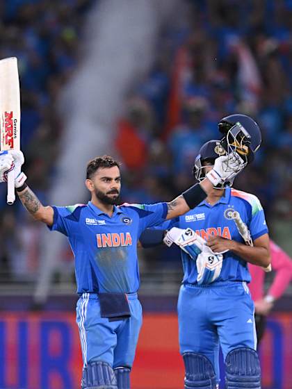 Kohli slams 100, India breeze past Pakistan by six wickets