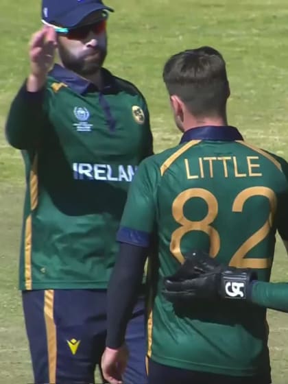 Vriitya Aravind - Wicket - Ireland vs UAE