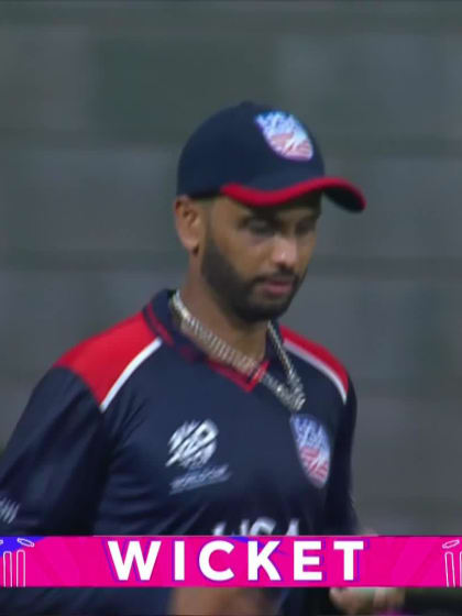 Johnson Charles - Wicket - United States of America vs West Indies