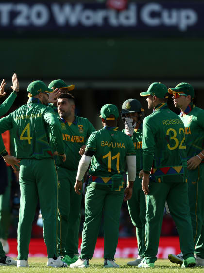 Wicket - Litton Das - South-Africa v Bangladesh ICC T20WC 2022