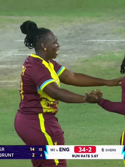 Maia Bouchier - Wicket - England vs West Indies