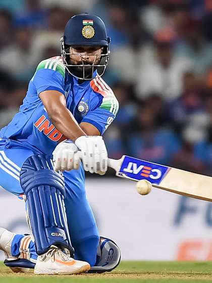 Iyer's cameo provides India with Champions Trophy headache