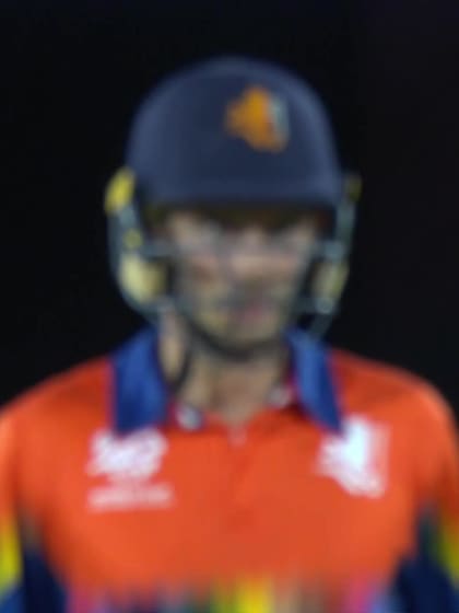 Bas Leede - Wicket - Sri Lanka vs Netherlands