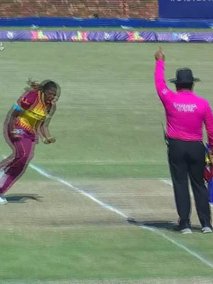 Wicket-Cynthia-Tuyizere-West-Indies-U19s-Women v Rwanda-U19s-Women ICC U19W T20WC 2023