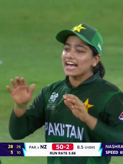 Suzie Bates - Wicket - Pakistan vs New Zealand