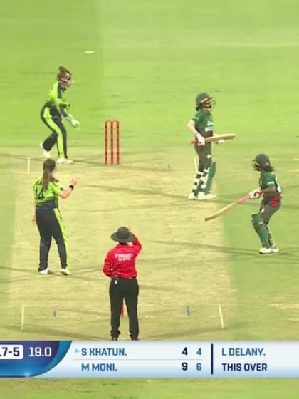 Wicket - - Ireland v Bangladesh