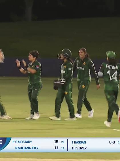 Sobhana Mostary - Wicket - Bangladesh Women vs Pakistan Women