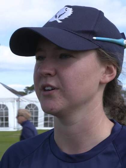 ICC T20WC Qualifier: SCO v NED - Kathryn Bryce pre-match interview