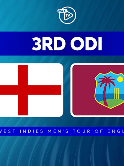 3rd ODI: England v West Indies (1st Innings)