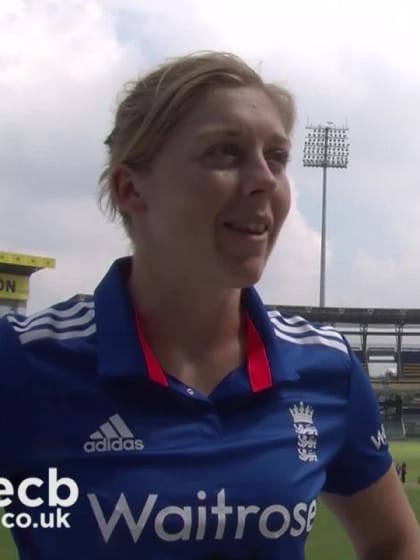 Knight says qualifying for World Cup was a very proud moment for her side