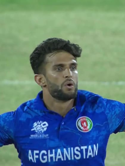 Brandon King - Wicket - West Indies vs Afghanistan