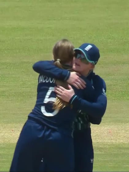 Wicket-Georgina-Dempsey-Ireland-U19s-Women v England-U19s-Women ICC U19W T20WC 2023
