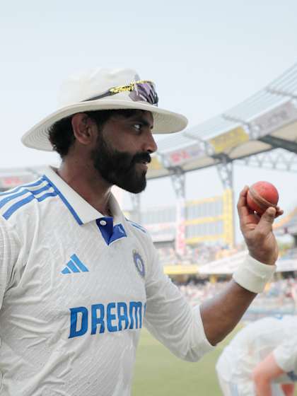 Ravindra Jadeja reacts to entering elite list of Indian bowlers