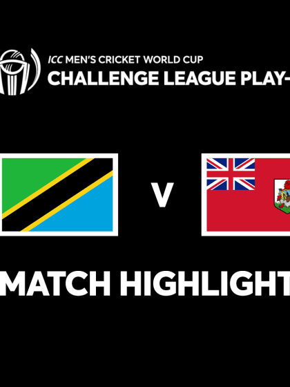 Tanzania v Bermuda | Match Highlights | CWC Challenge League Play-off