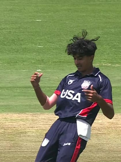 Arya Garg with a Golden Duck vs. Afghanistan